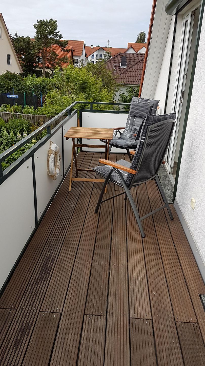  Ferienwohnung R2 Graal-Müritz - Balkon