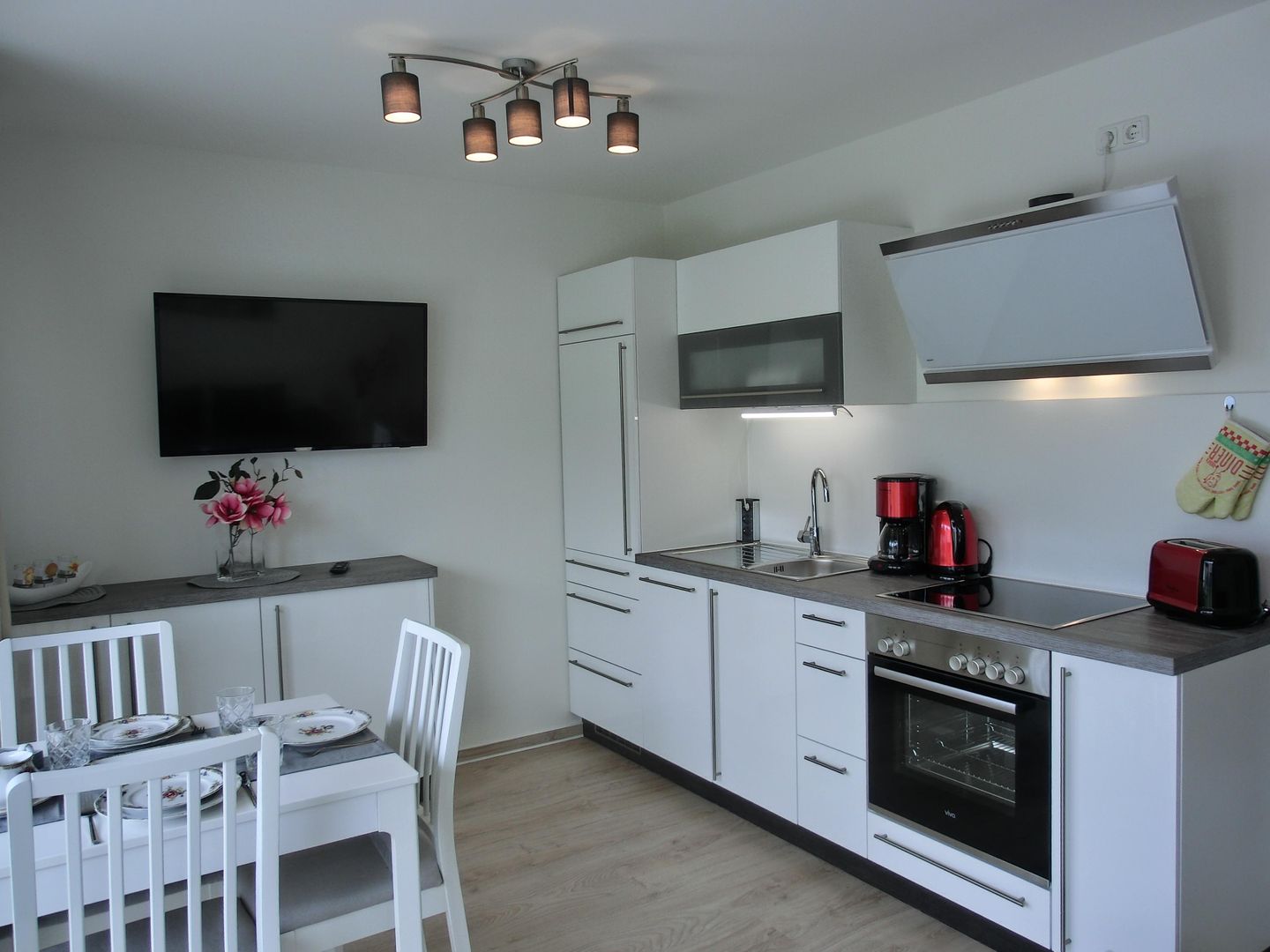  Ferienwohnung KWV 1 EG Graal-Müritz Küstenwald - Küche / Küchenzeile