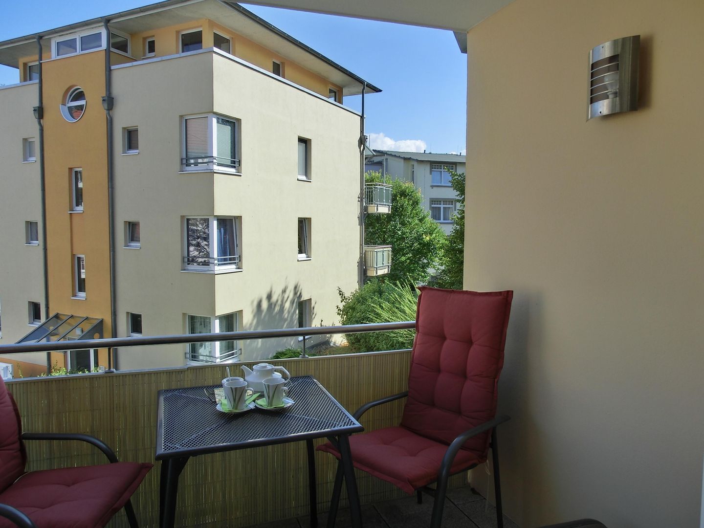  Ferienwohnung i5 "Elmsfeuer" Graal-Müritz - Balkon