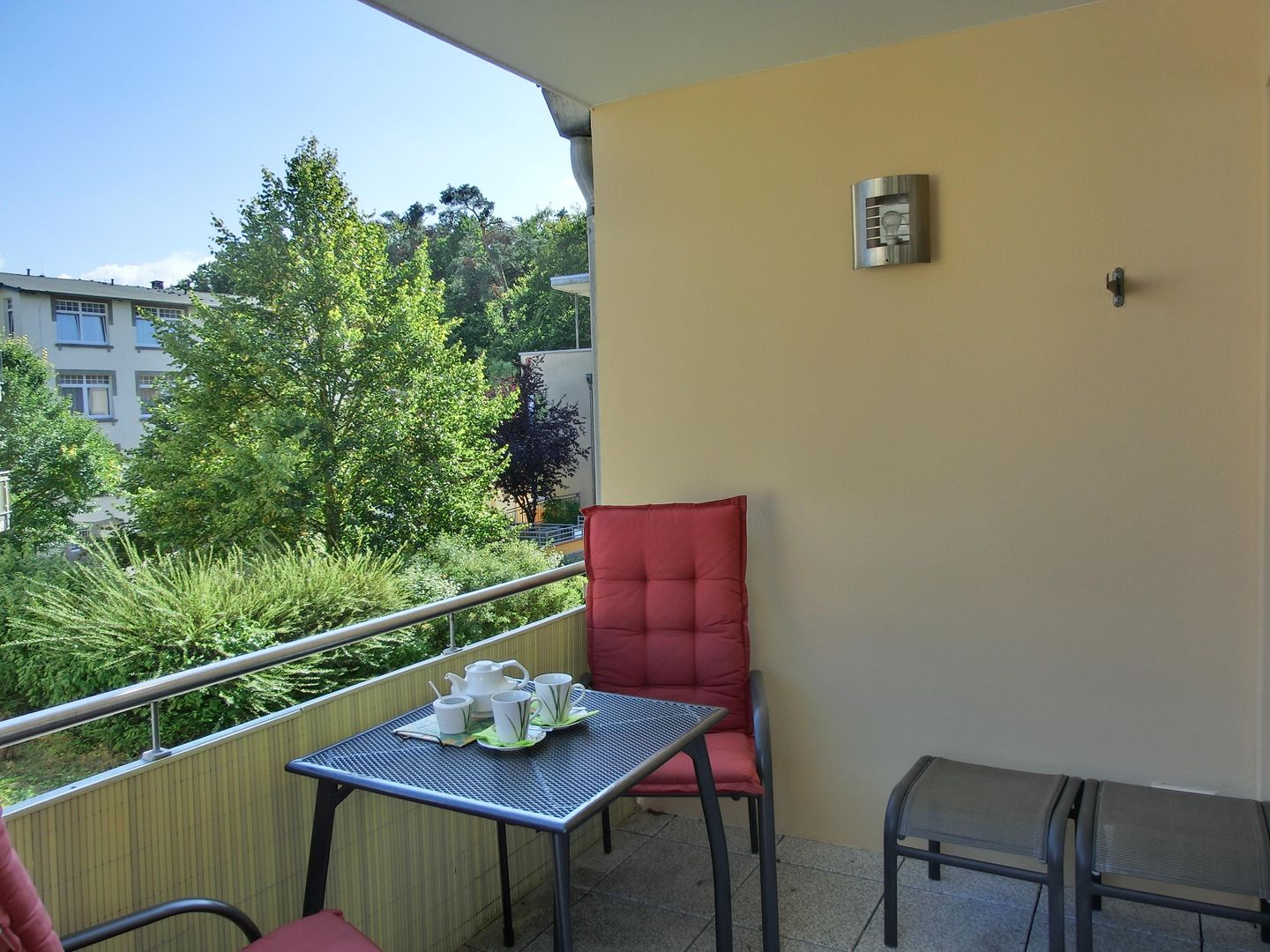  Ferienwohnung i5 "Elmsfeuer" Graal-Müritz - Balkon