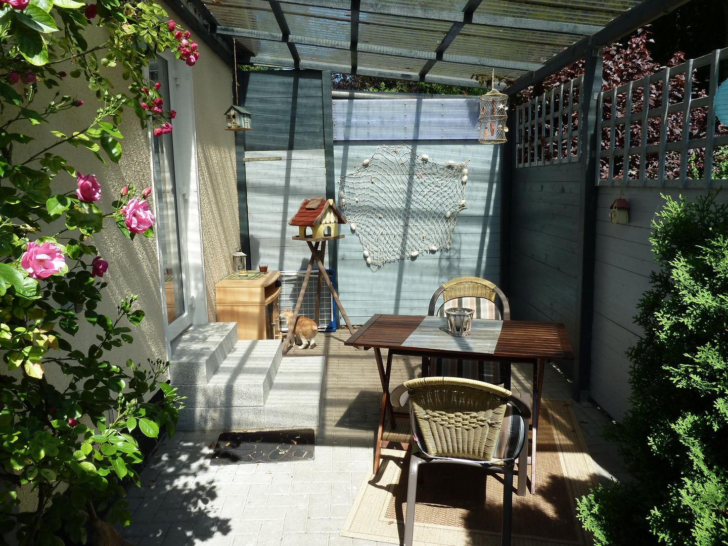  Ferienwohnung ZU1 "Möwennest" Graal-Müritz - Terrasse