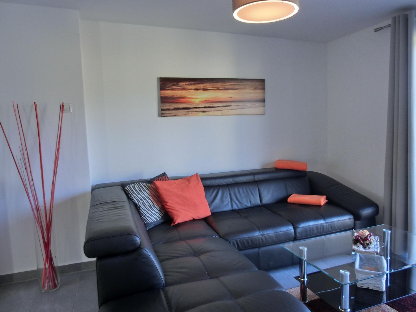  Ferienwohnung KWE 19 OG Graal-Müritz Küstenwald - Wohnzimmer