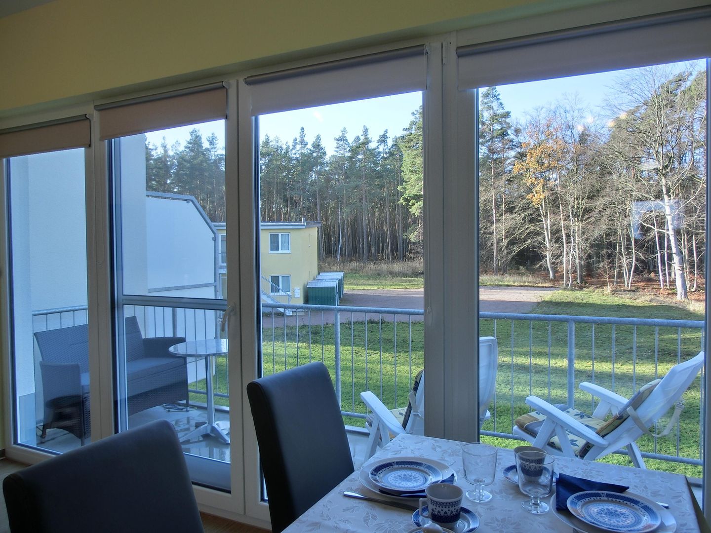  Ferienwohnung KWi 26 OG Graal-Müritz Küstenwald - Balkon