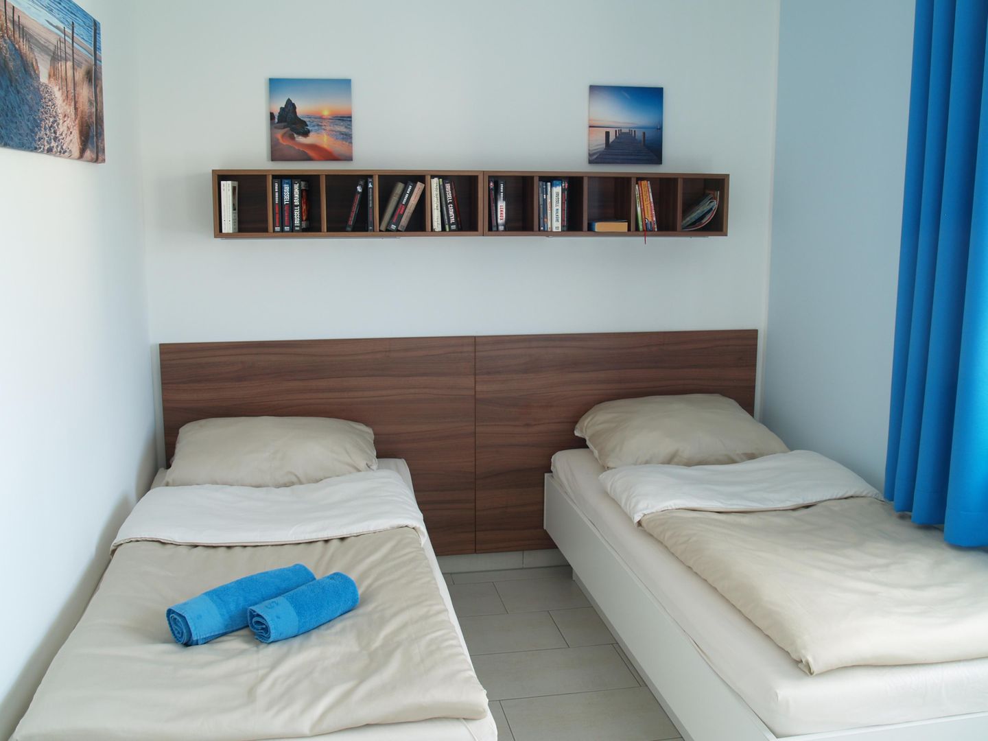  Ferienwohnung KWE 19 OG Graal-Müritz Küstenwald - Schlafzimmer