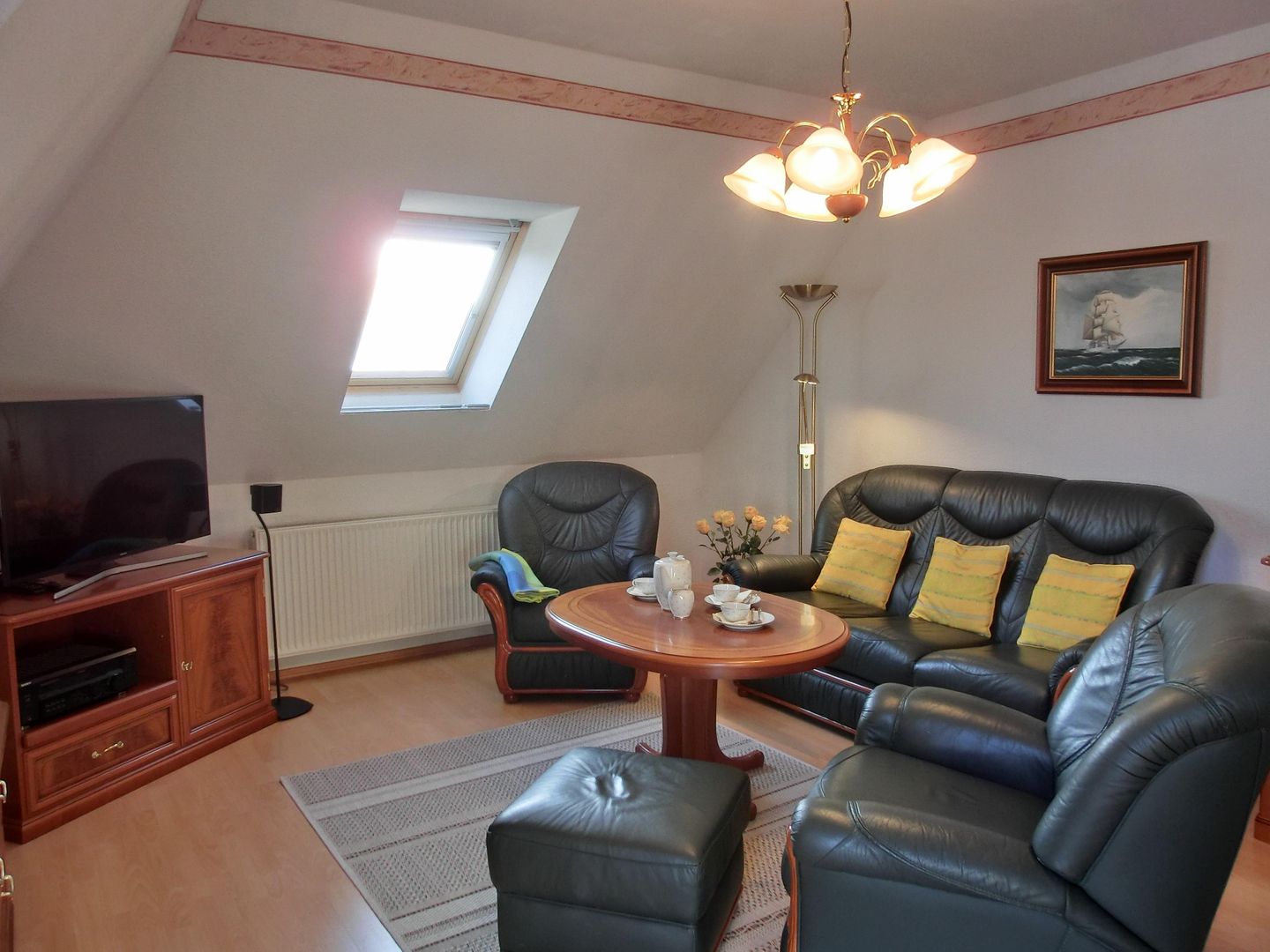  Ferienwohnung N24 Graal-Müritz - Wohnzimmer