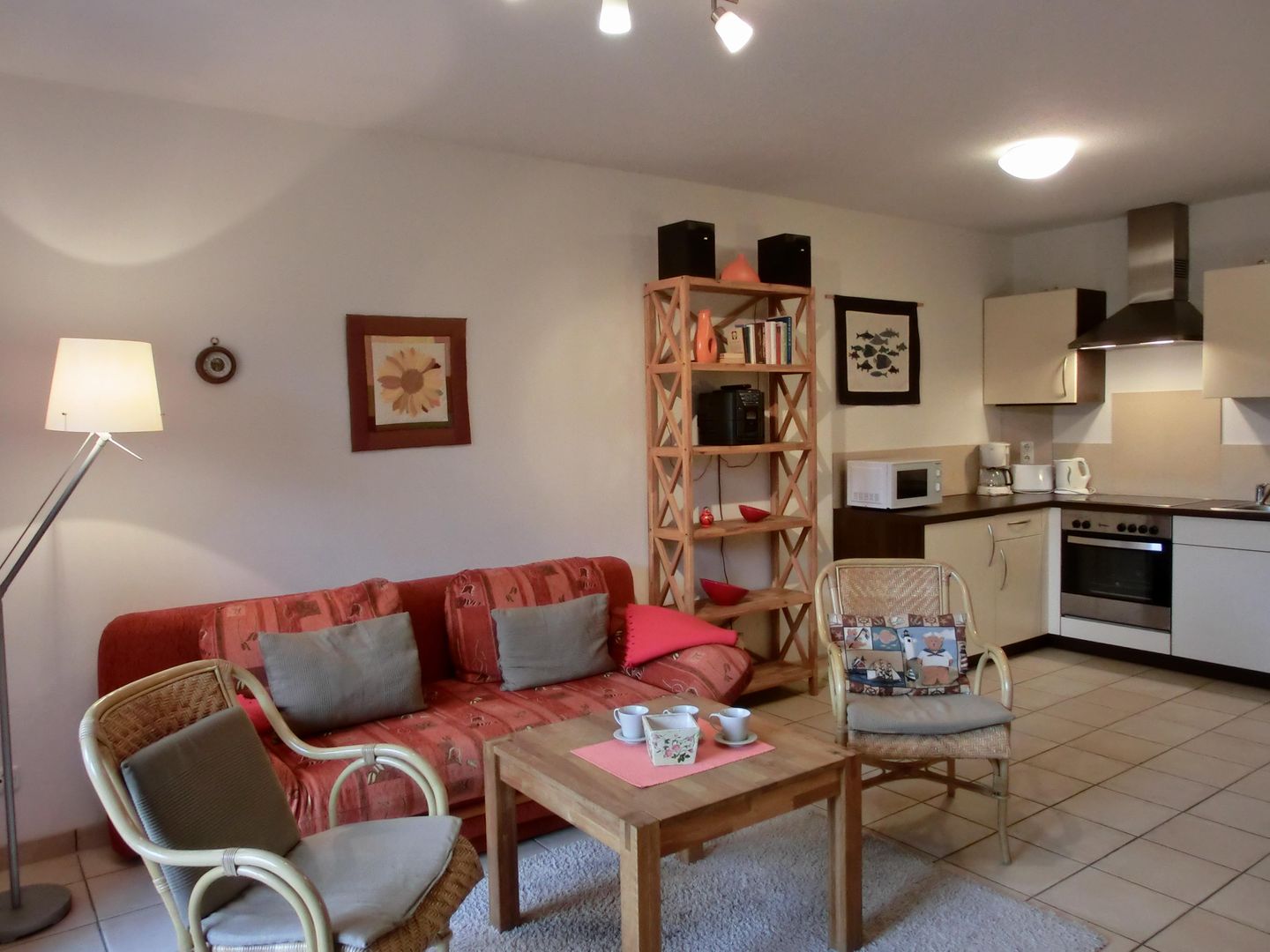  Ferienwohnung K18 Graal-Müritz - Wohnzimmer