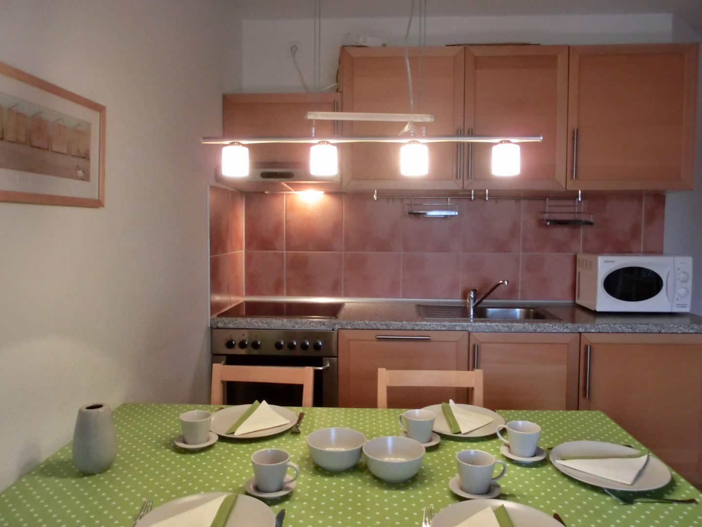  Ferienwohnung K5 Graal-Müritz - Küche / Küchenzeile