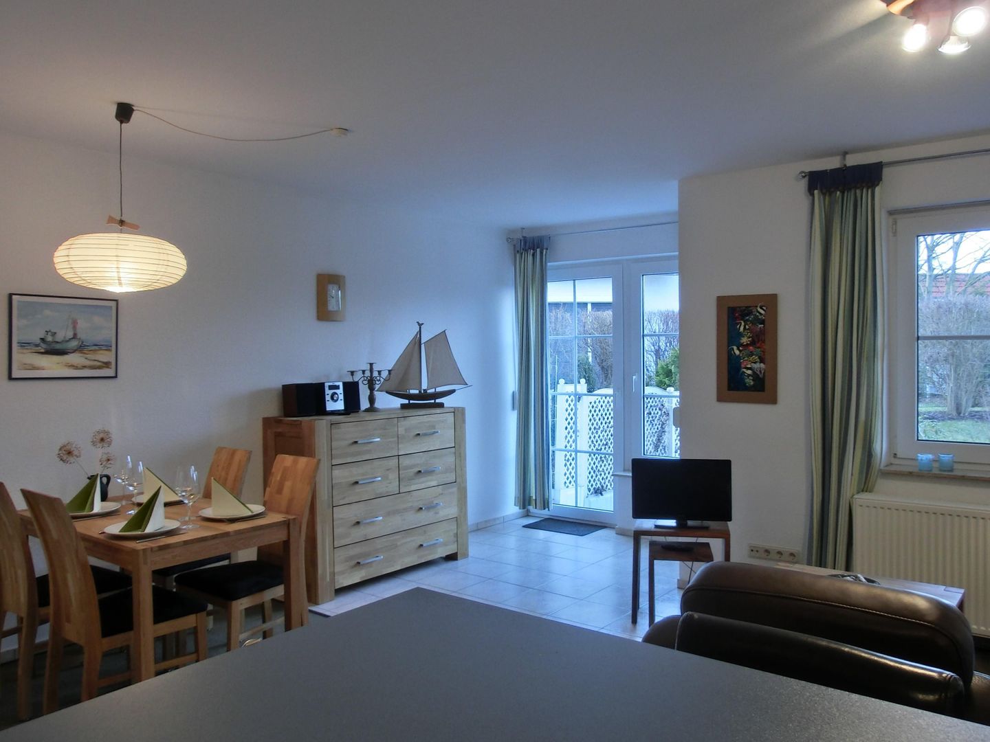  Ferienwohnung O2 Graal-Müritz - Wohnzimmer