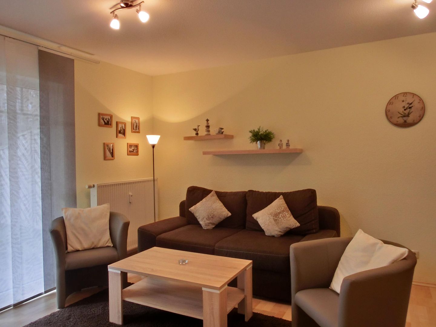  Ferienwohnung H 18 Graal-Müritz - Wohnzimmer