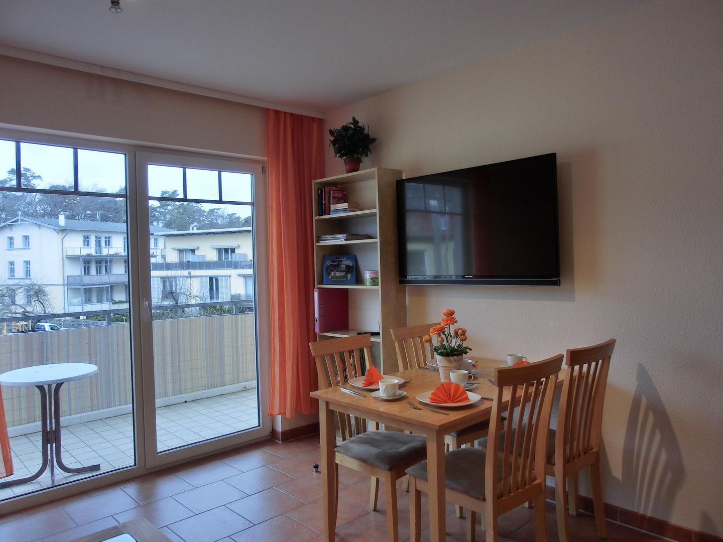  Ferienwohnung H 12 Graal-Müritz - Wohnzimmer