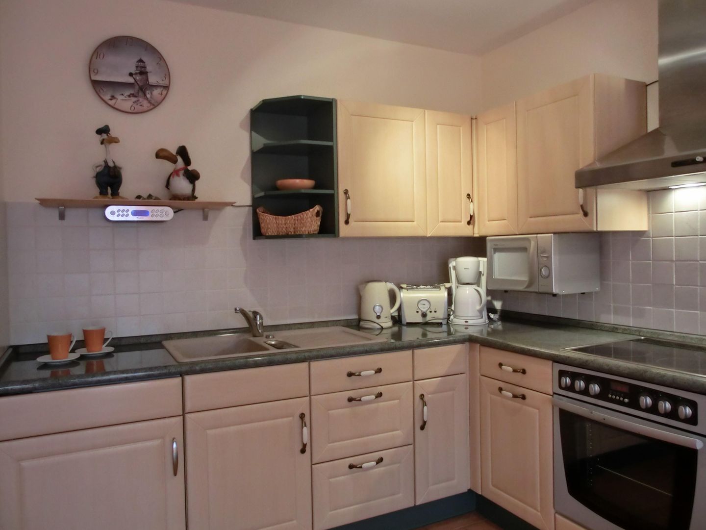  Ferienwohnung H 12 Graal-Müritz - Küche / Küchenzeile