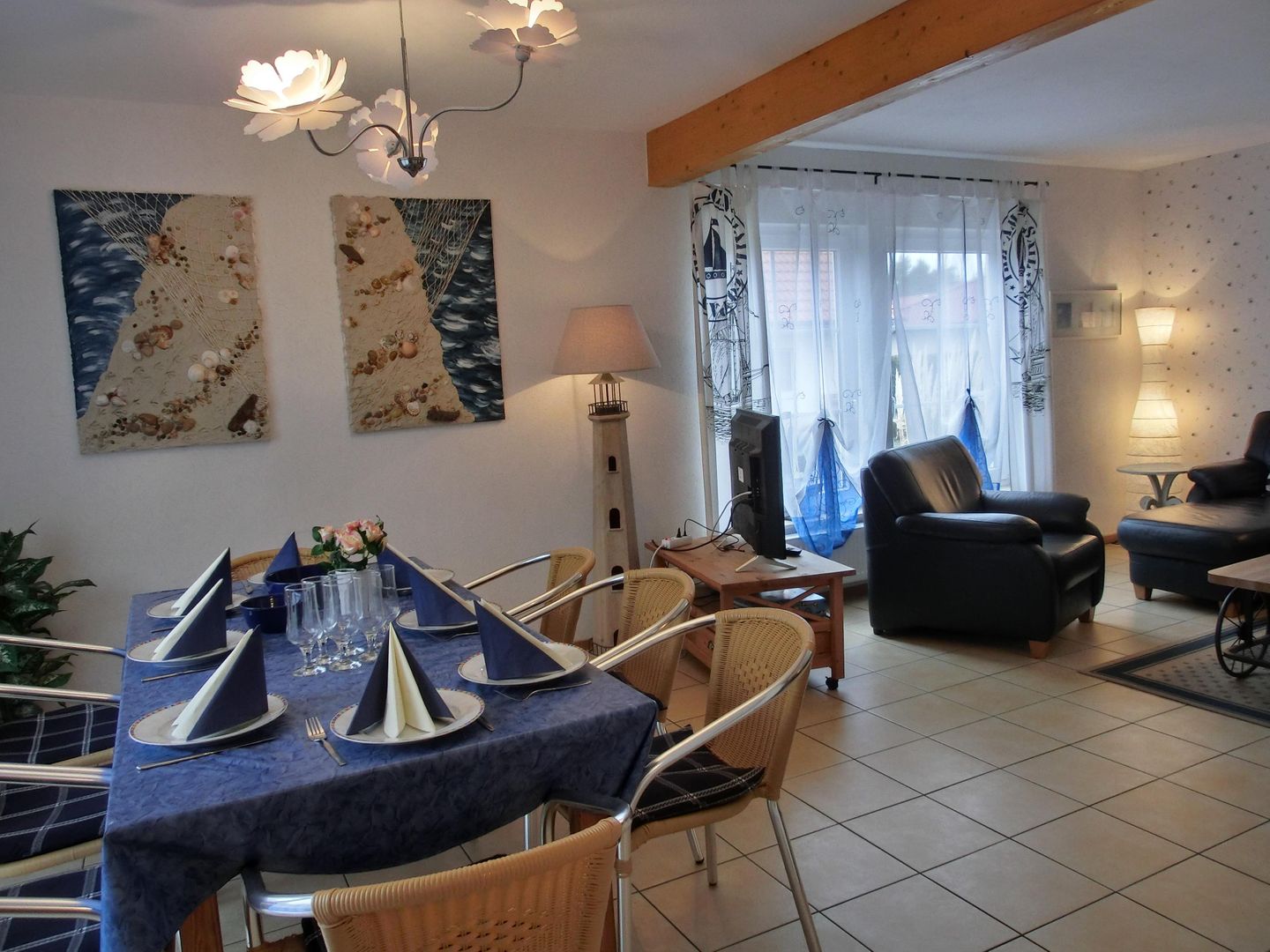  Ferienhaus FH1 Graal-Müritz - Wohnzimmer