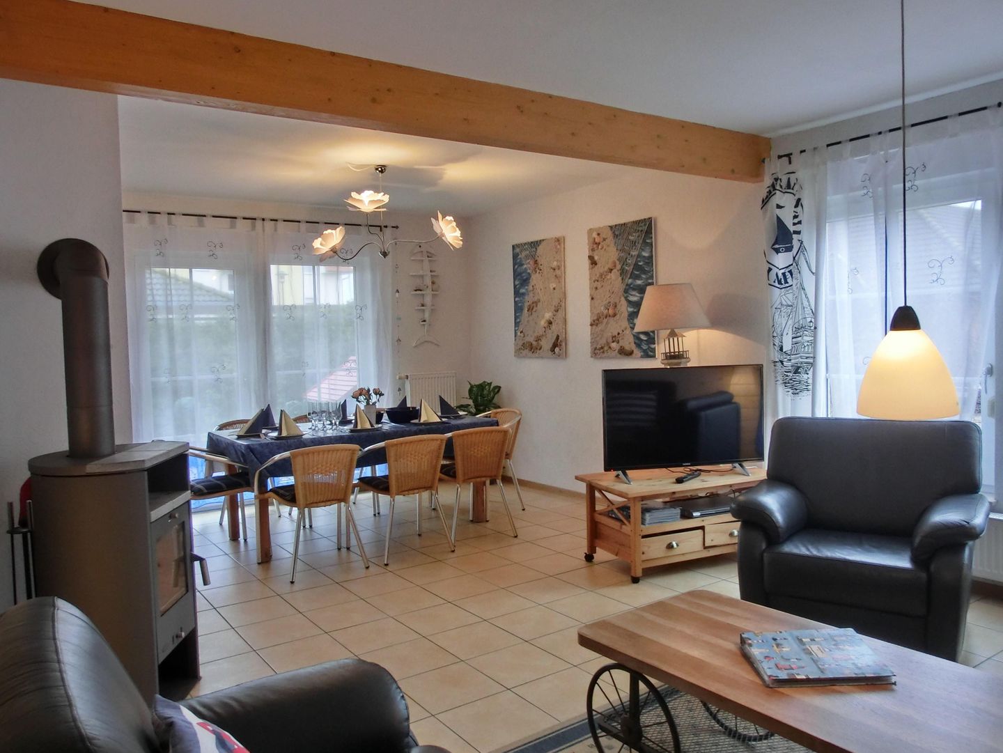  Ferienhaus FH1 Graal-Müritz - Wohnzimmer