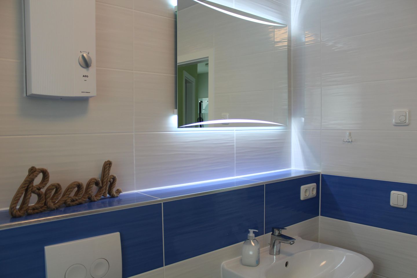  Ferienwohnung KWV11EG "Seefrosch im Küstenwald" Graal-Müritz Küstenwald - Badezimmer