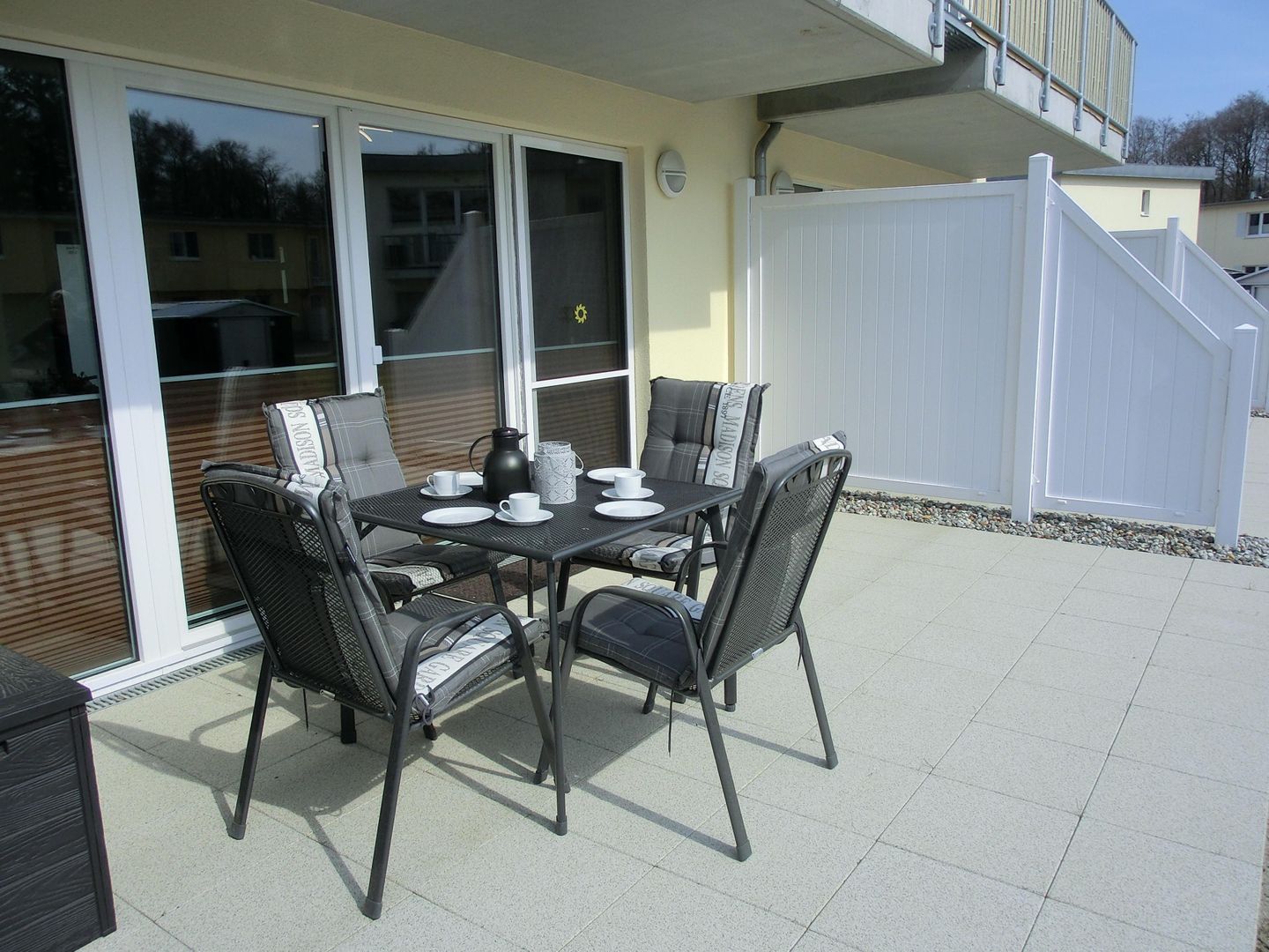  Ferienwohnung KWV 5 EG - "Wald & Meer" Graal-Müritz Küstenwald - Terrasse
