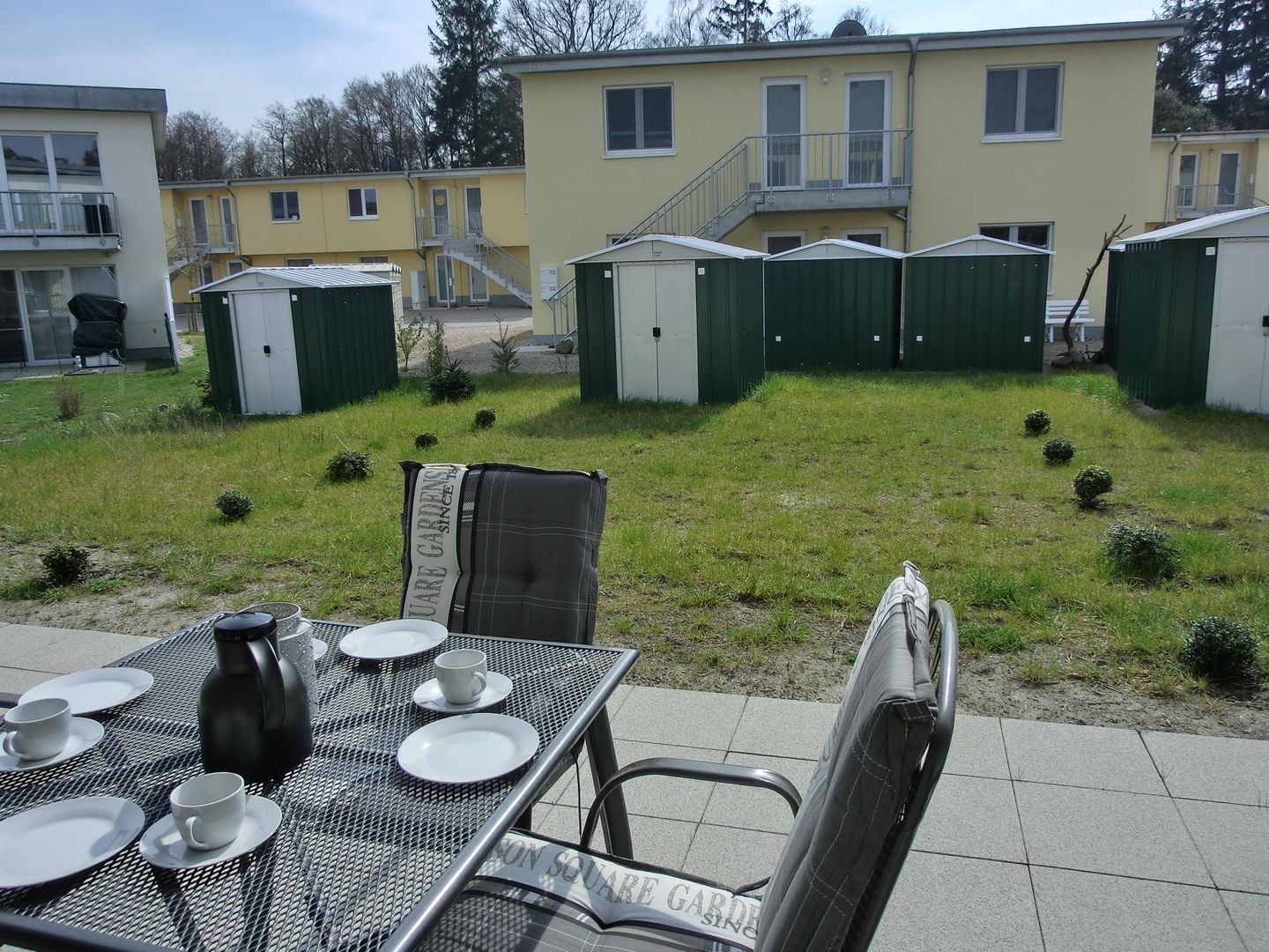  Ferienwohnung KWV 5 EG - "Wald & Meer" Graal-Müritz Küstenwald - Terrasse