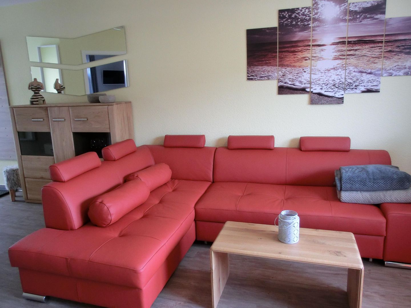  Ferienwohnung KWV 5 EG - "Wald & Meer" Graal-Müritz Küstenwald - Wohnzimmer