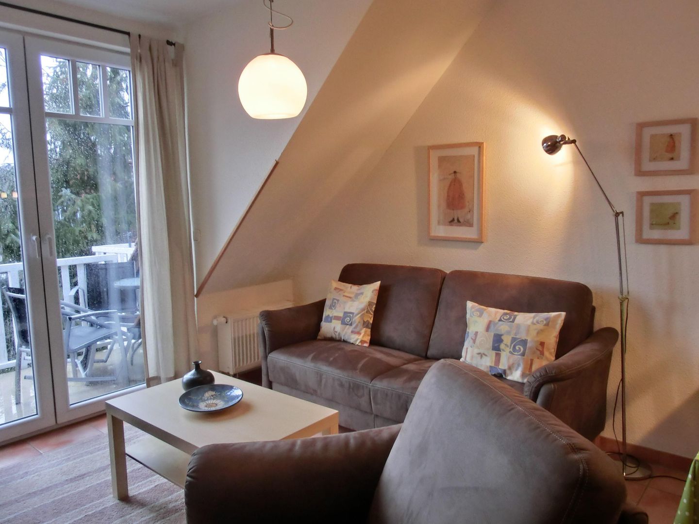  Ferienwohnung K5 Graal-Müritz - Wohnzimmer