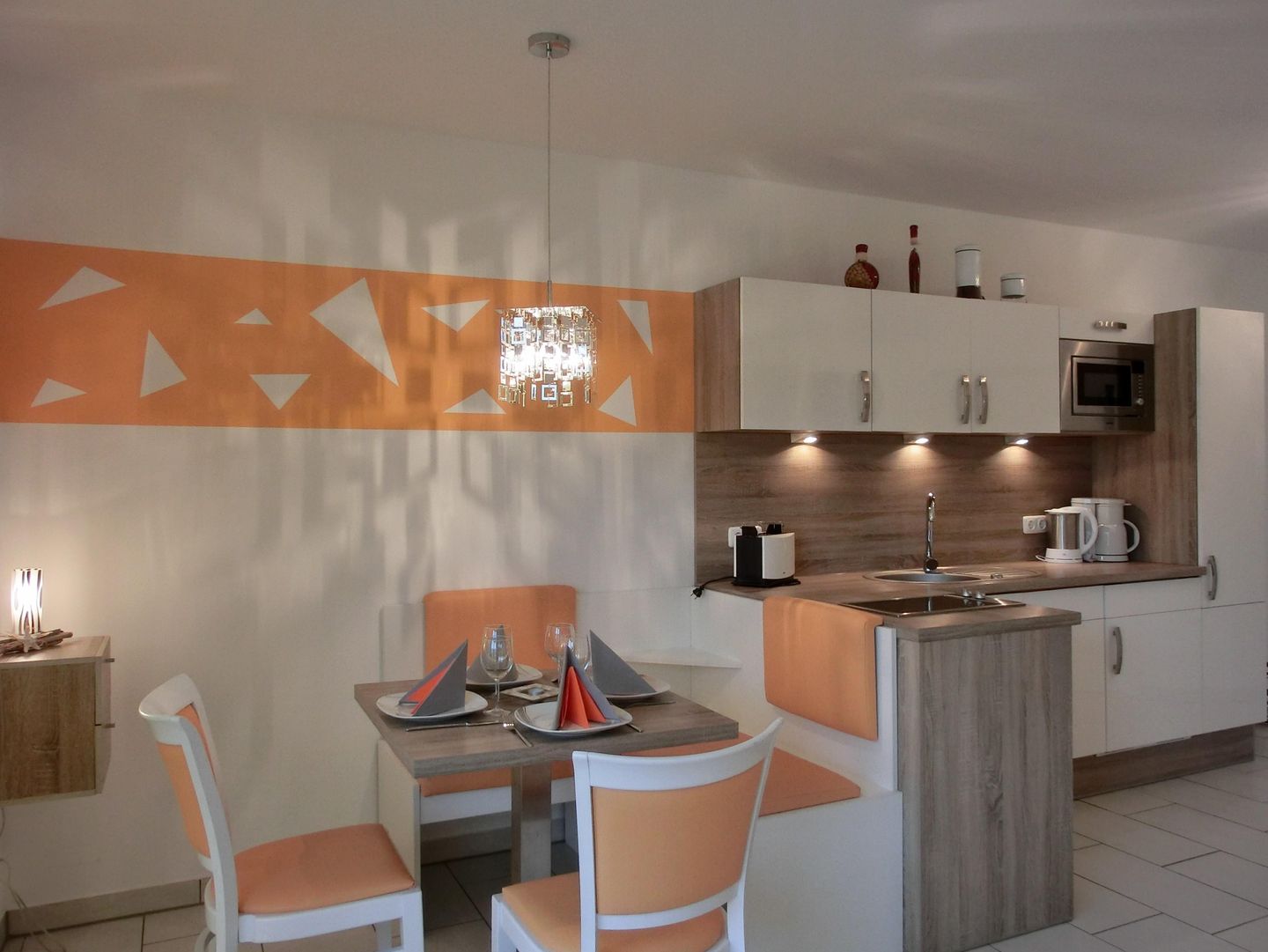  Ferienwohnung KWi 72 EG - "Kleine Fluchten" Graal-Müritz Küstenwald - Küche / Küchenzeile