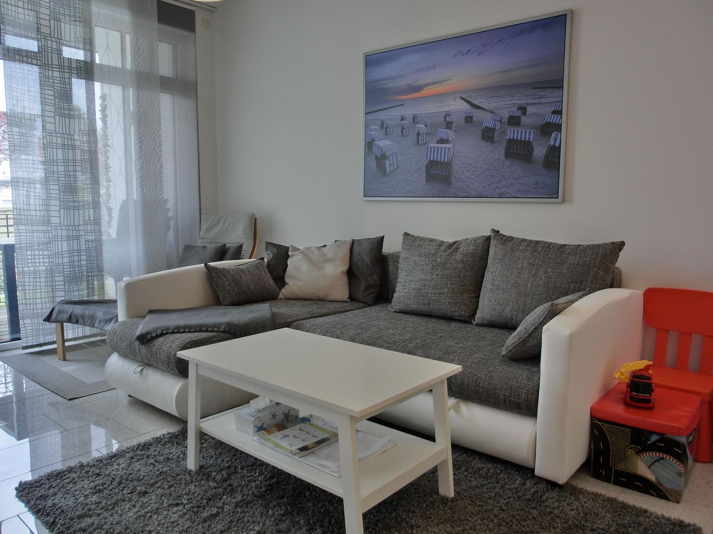  Ferienwohnung LFR27 Graal-Müritz - Wohnzimmer