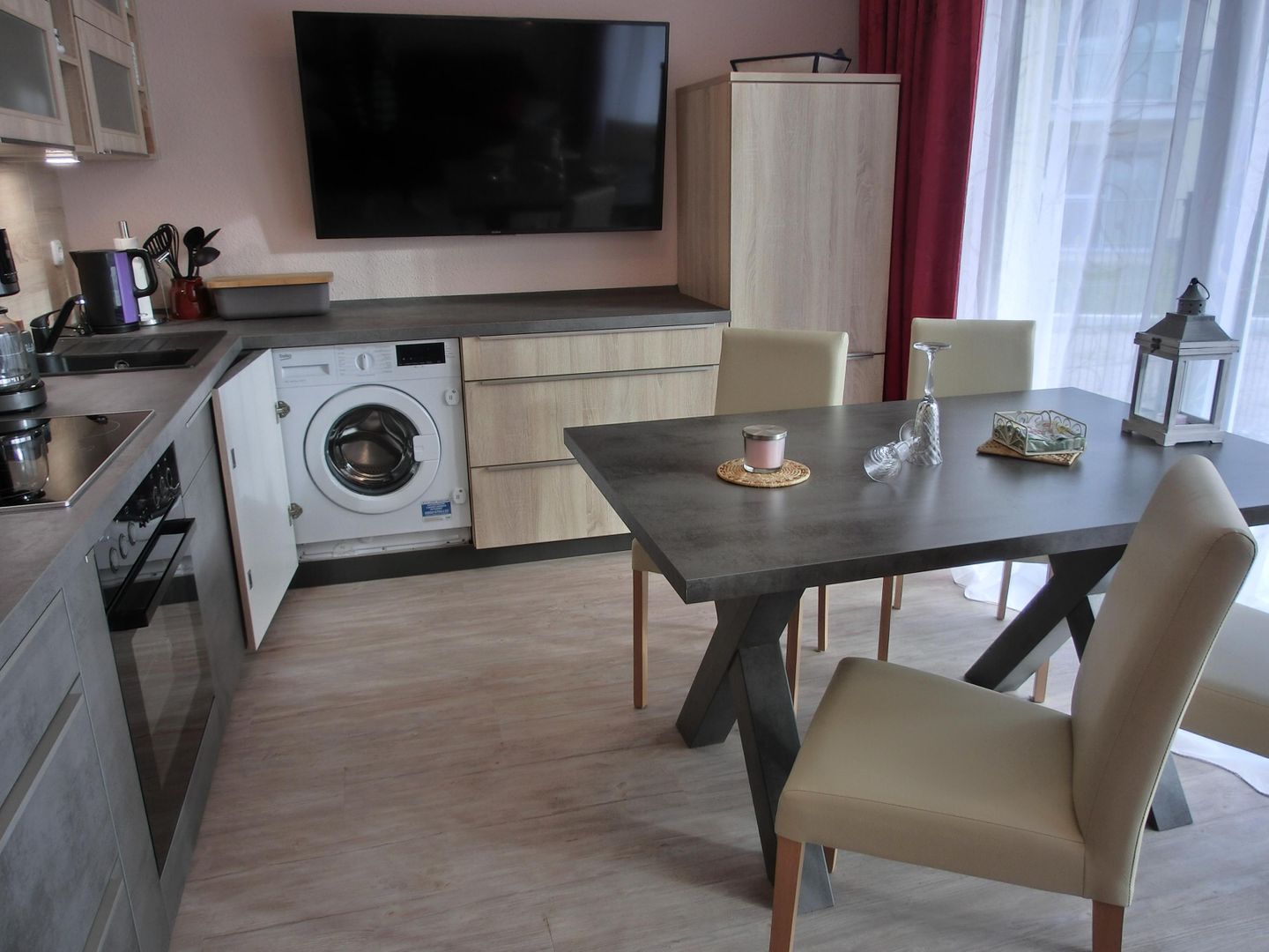  Ferienwohnung KWV 7 EG Graal-Müritz Küstenwald - Küche / Küchenzeile