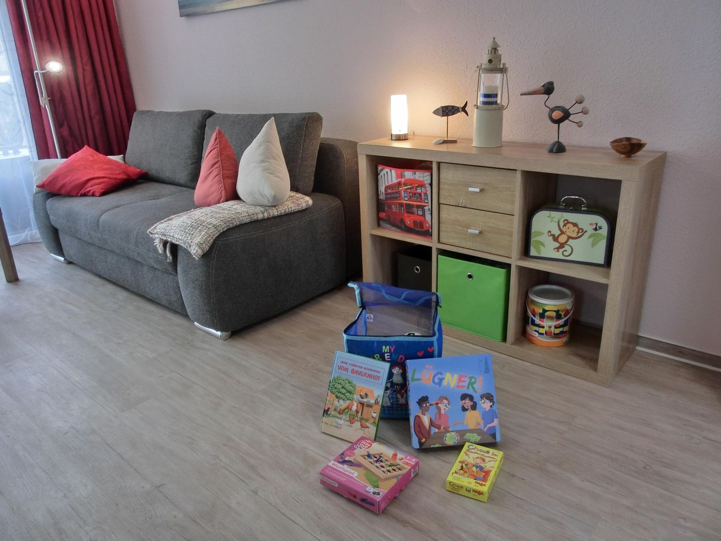  Ferienwohnung KWV 7 EG Graal-Müritz Küstenwald - Wohnzimmer