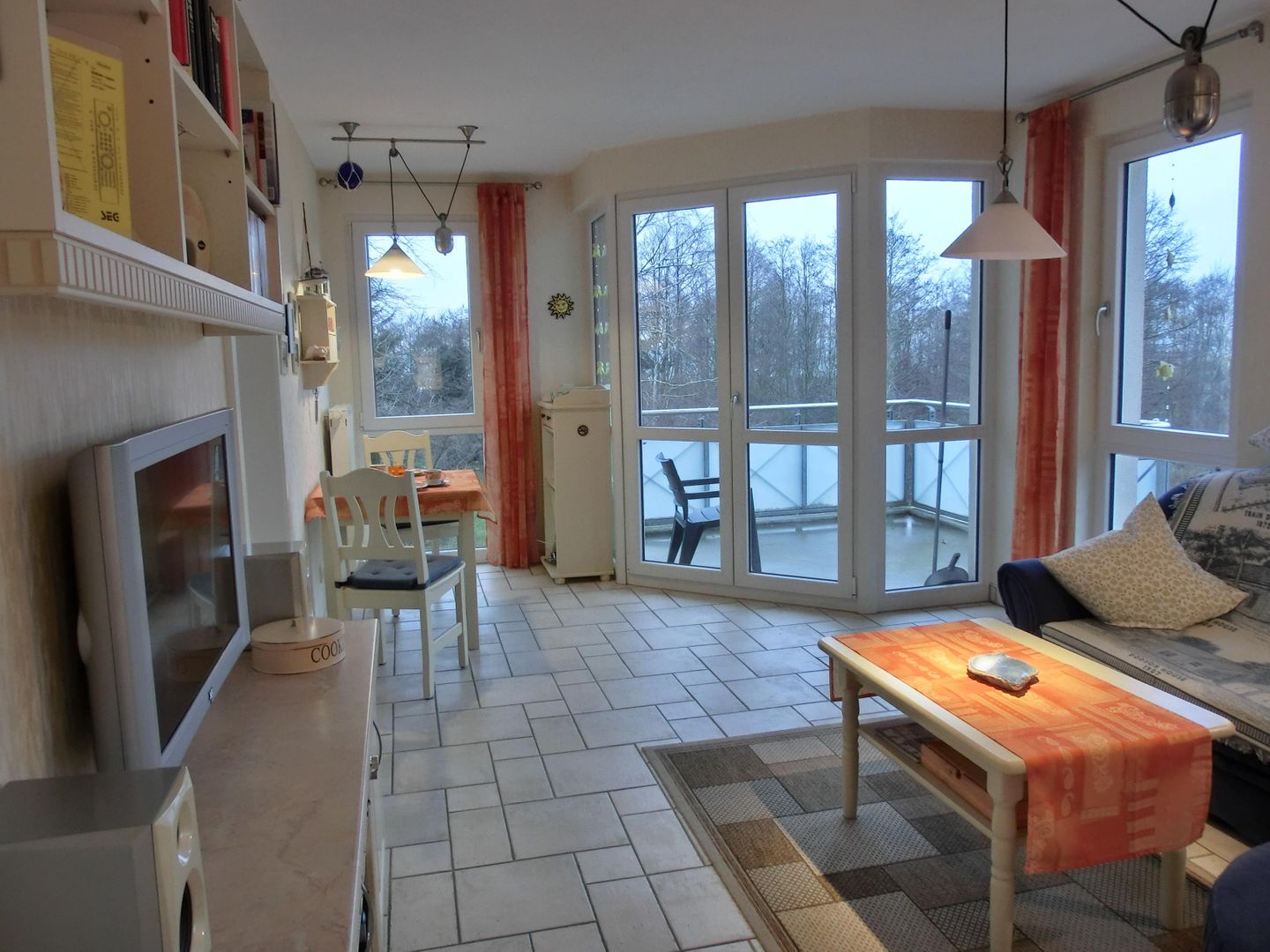  Ferienwohnung i33 Graal-Müritz - Wohnzimmer