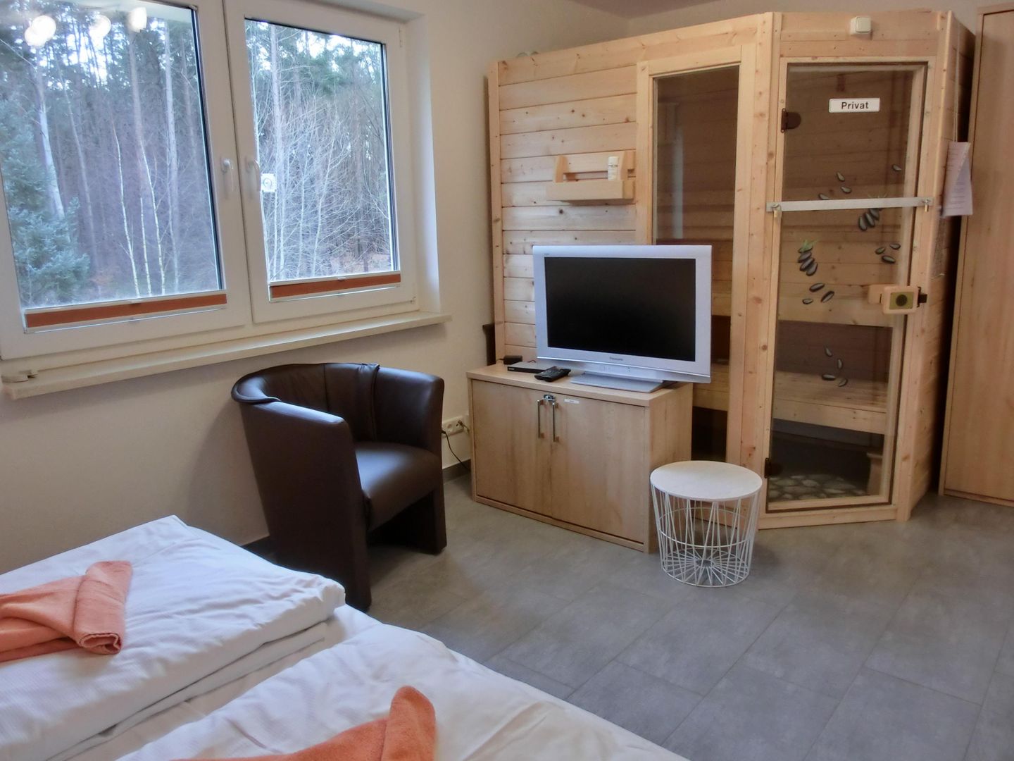  Ferienwohnung KWE 22 OG Graal-Müritz Küstenwald - Schlafzimmer