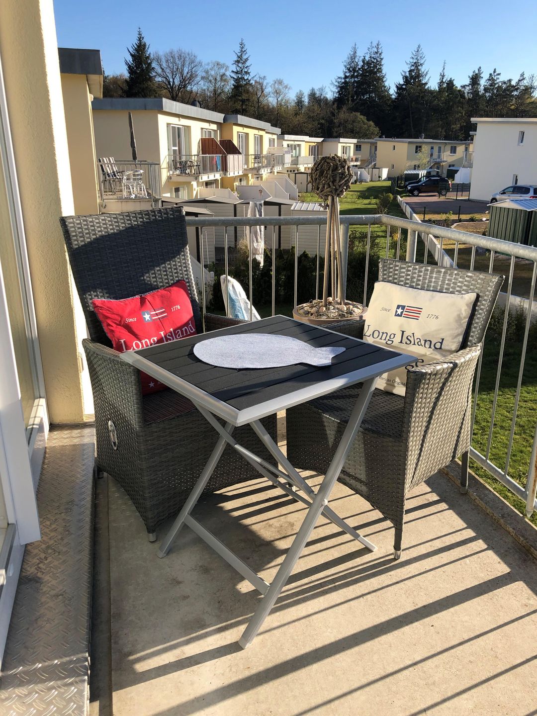  Ferienwohnung KWi 63 OG Graal-Müritz Küstenwald - Balkon