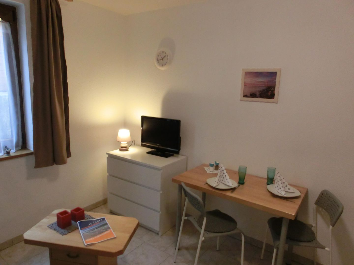  Ferienwohnung R22 Graal-Müritz - Wohnzimmer