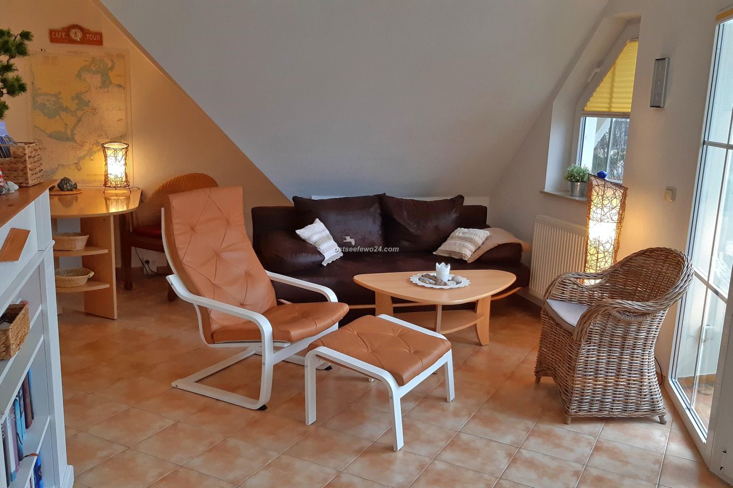  Ferienwohnung M4 "Alexandra" Graal-Müritz - Wohnzimmer