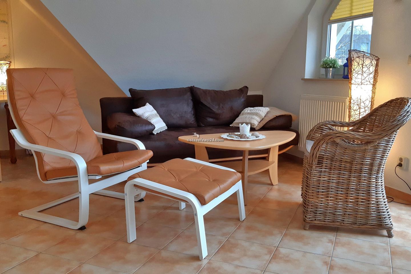  Ferienwohnung M4 "Alexandra" Graal-Müritz - Wohnzimmer