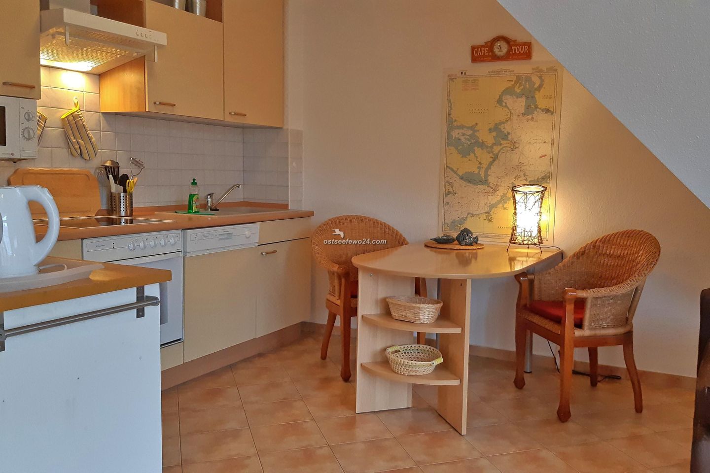  Ferienwohnung M4 "Alexandra" Graal-Müritz - Küche / Küchenzeile