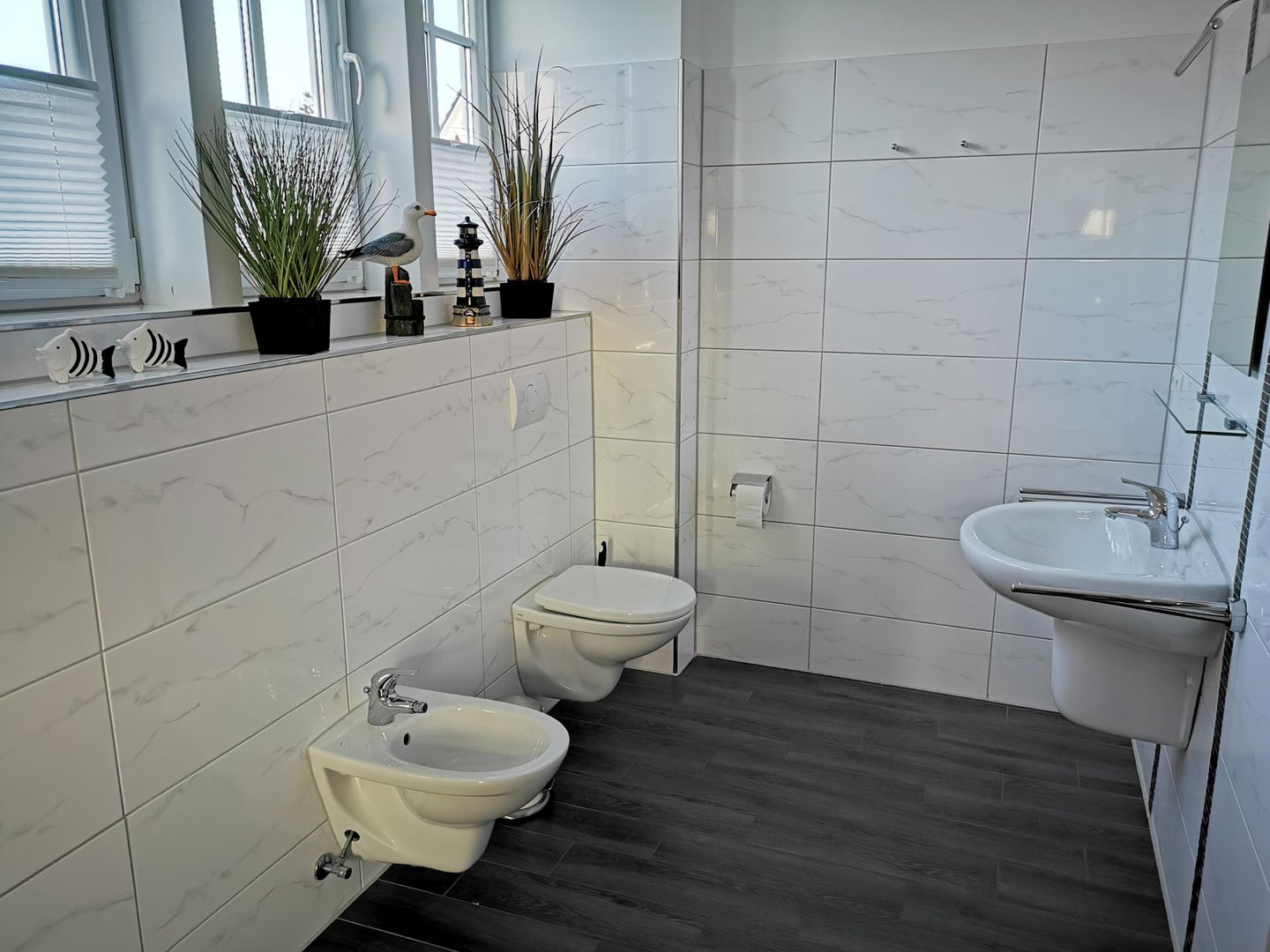  Ferienhaus FH T 1f "Tannenhof" Graal-Müritz - Badezimmer