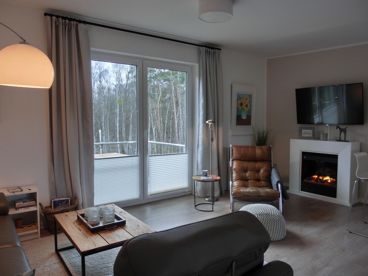  Ferienwohnung KWE 9 OG - "Glücksgriff" Graal-Müritz Küstenwald - Wohnzimmer