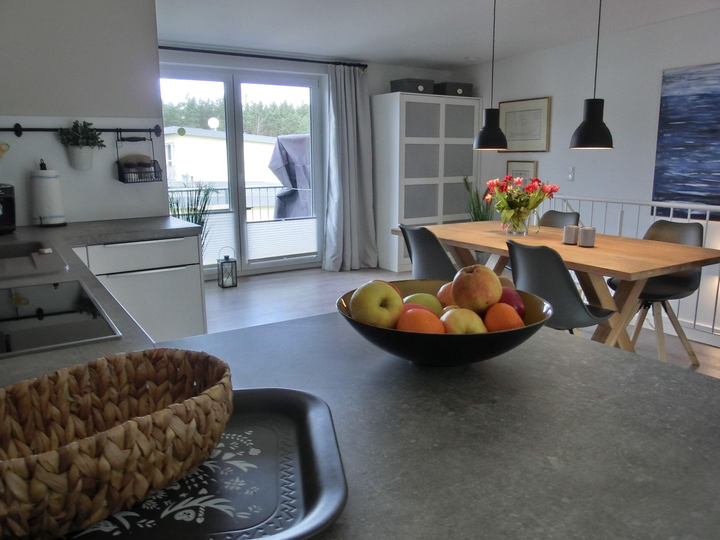  Ferienwohnung KWE 9 OG - "Glücksgriff" Graal-Müritz Küstenwald - Küche / Küchenzeile