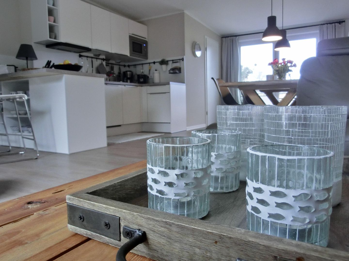  Ferienwohnung KWE 9 OG - "Glücksgriff" Graal-Müritz Küstenwald - Küche / Küchenzeile