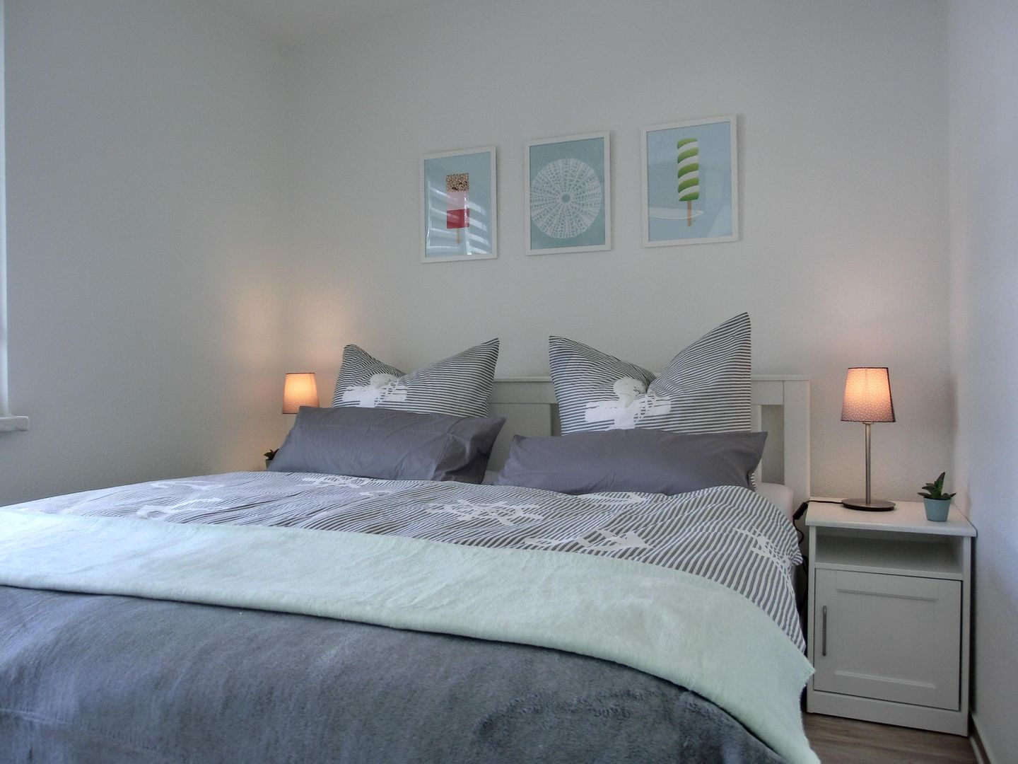  Ferienwohnung KWi 87 OG "Nordlicht" Graal-Müritz Küstenwald - Schlafzimmer