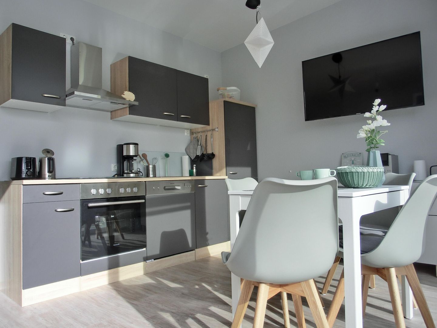  Ferienwohnung KWi 87 OG "Nordlicht" Graal-Müritz Küstenwald - Küche / Küchenzeile