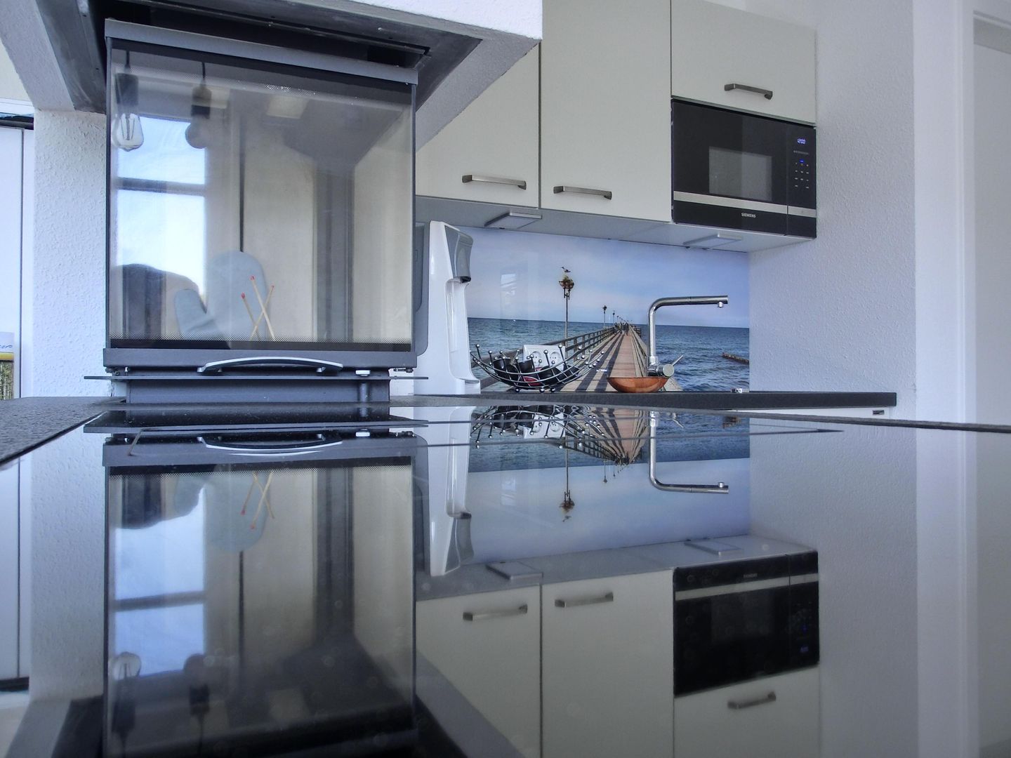  Ferienwohnung E9 Graal-Müritz - Küche / Küchenzeile