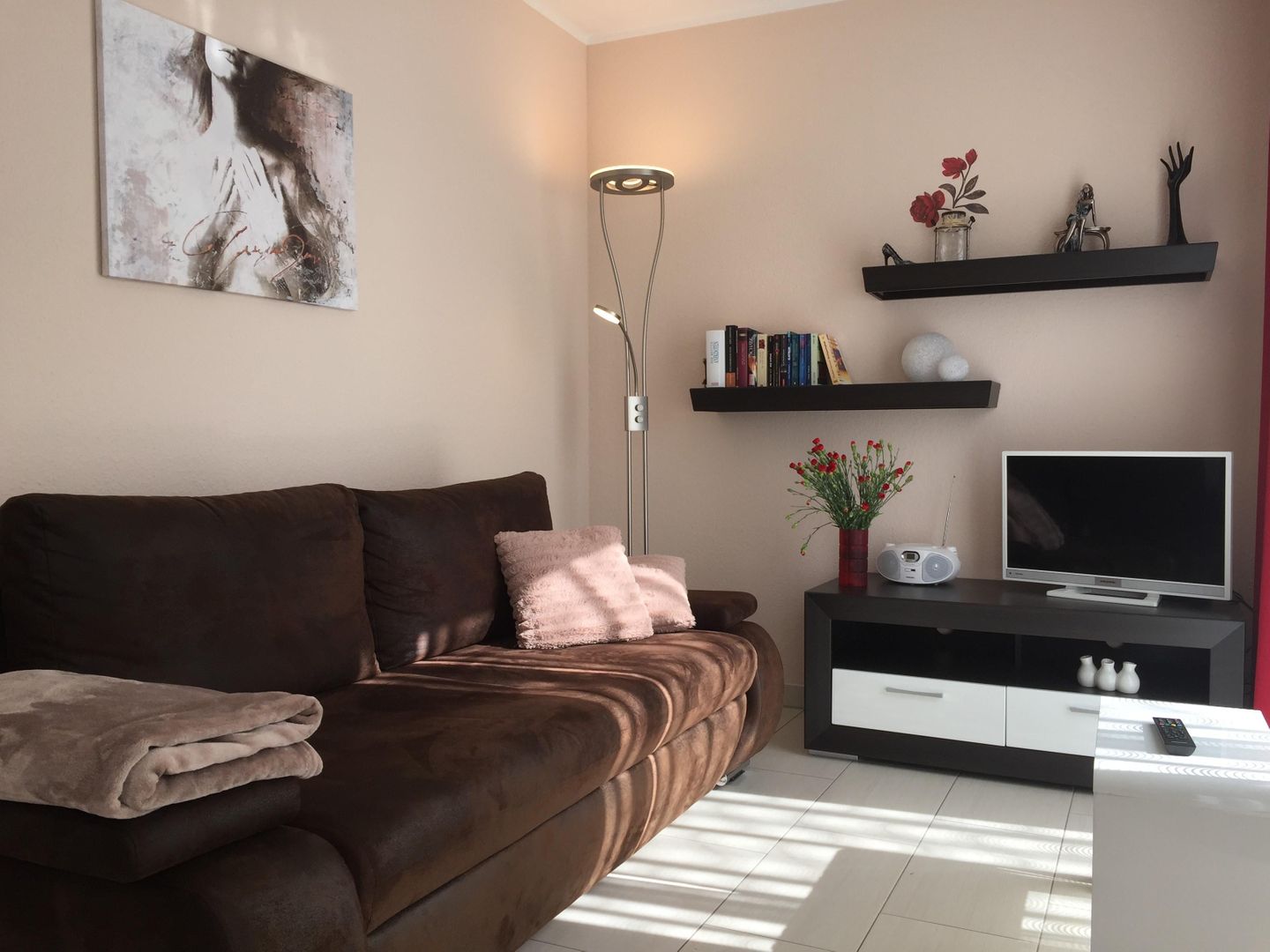  Ferienwohnung KWi 50 OG Graal-Müritz Küstenwald - Wohnzimmer