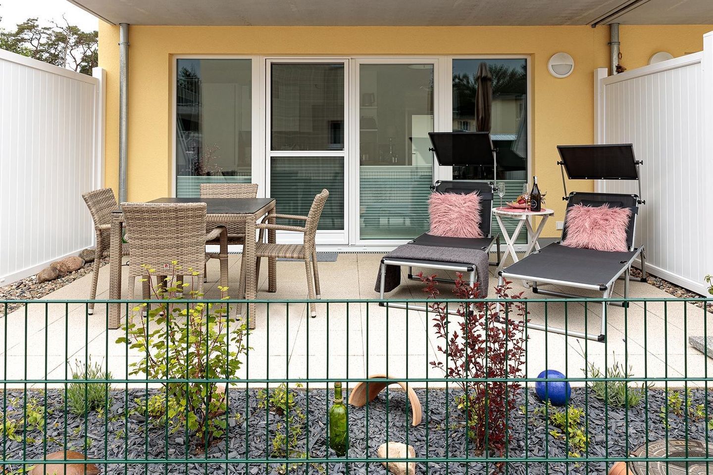  Ferienwohnung KWi 83 EG "Casa Baltico" Graal-Müritz Küstenwald - Terrasse