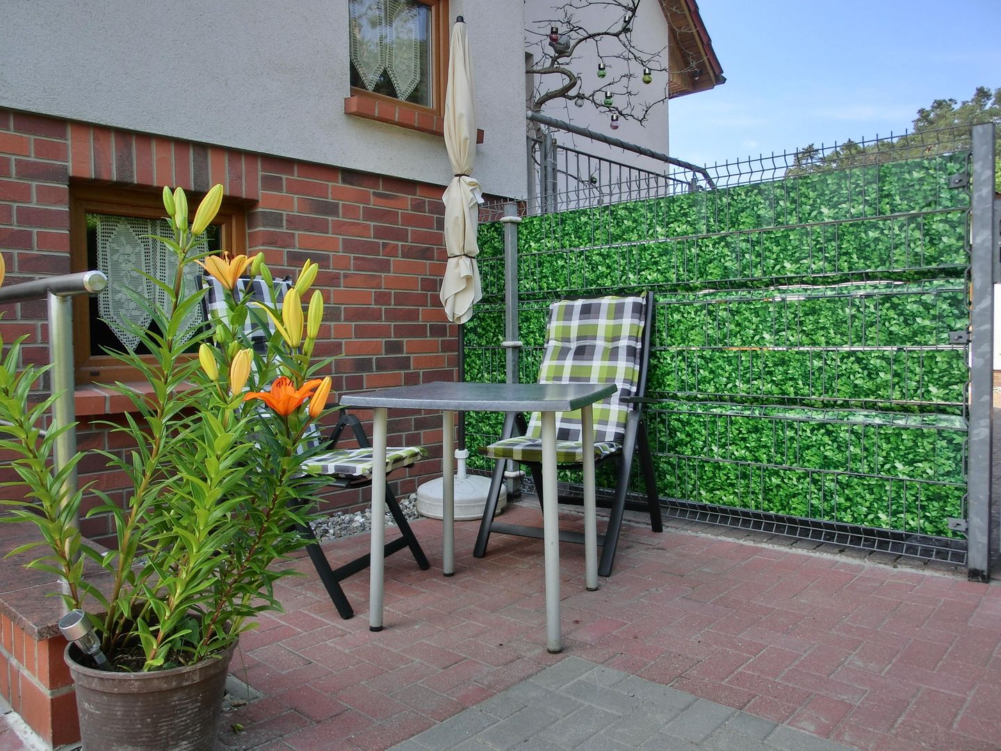  Ferienwohnung R22 Graal-Müritz - Terrasse
