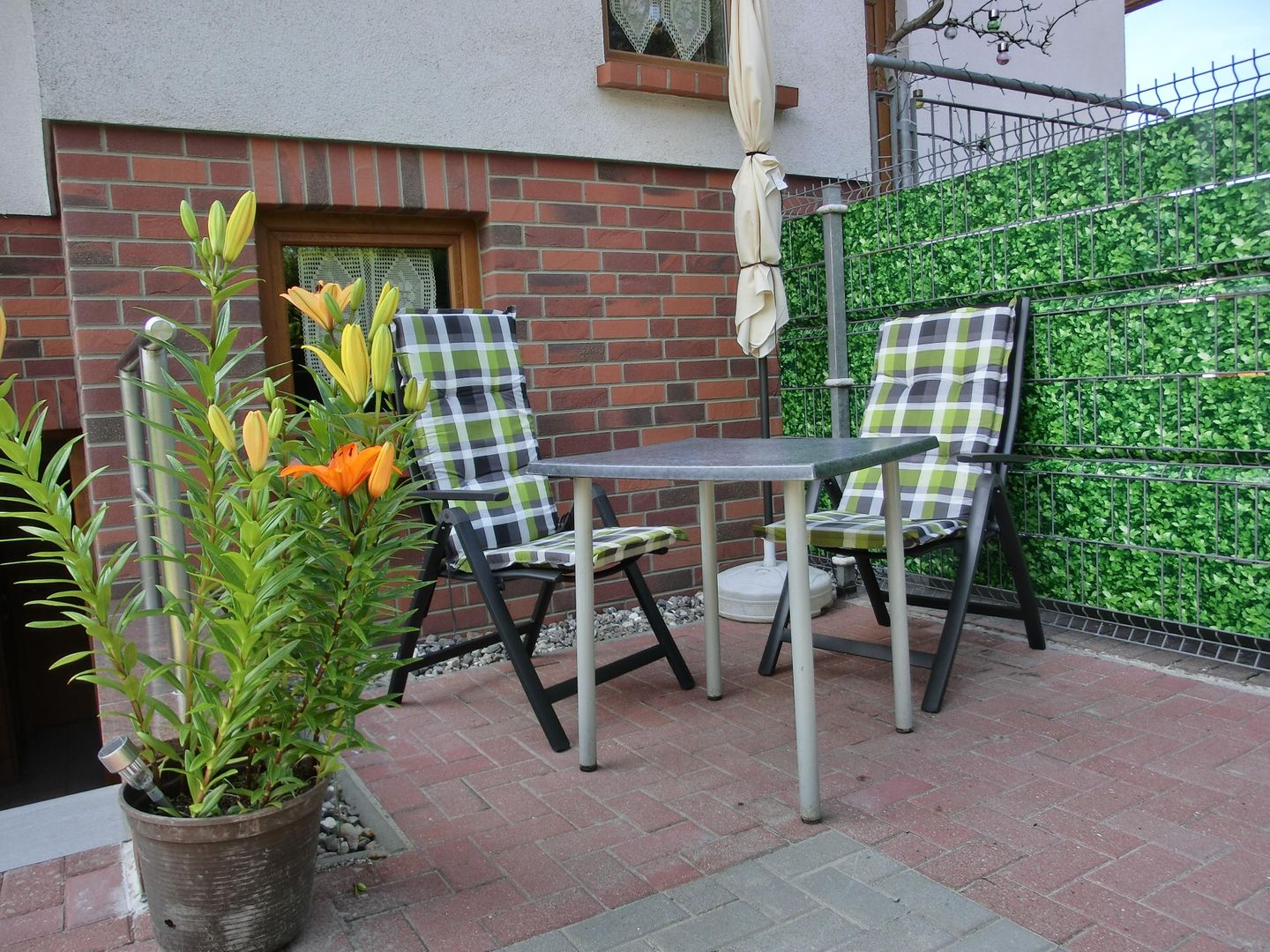  Ferienwohnung R22 Graal-Müritz - Terrasse
