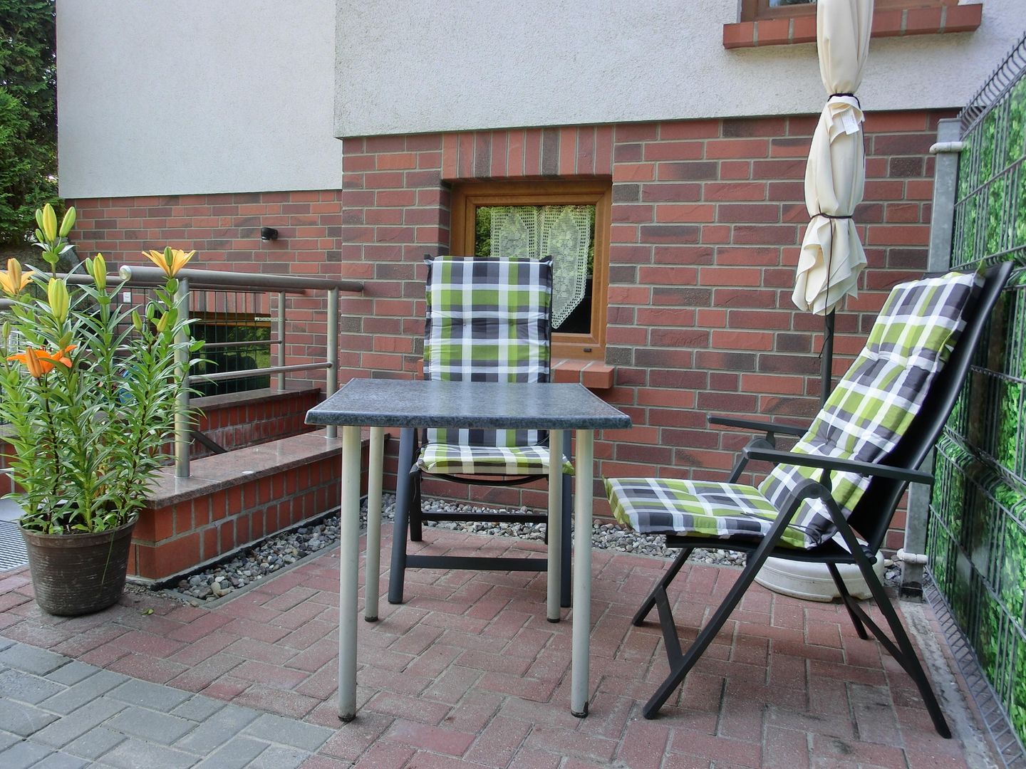  Ferienwohnung R22 Graal-Müritz - Terrasse