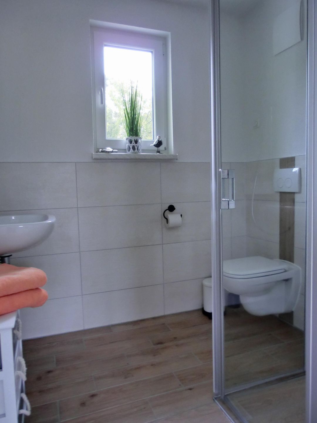  Ferienwohnung KWi5OG Graal-Müritz Küstenwald - Badezimmer