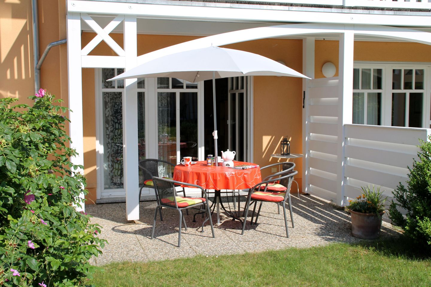  Ferienwohnung D1 Graal-Müritz - Terrasse