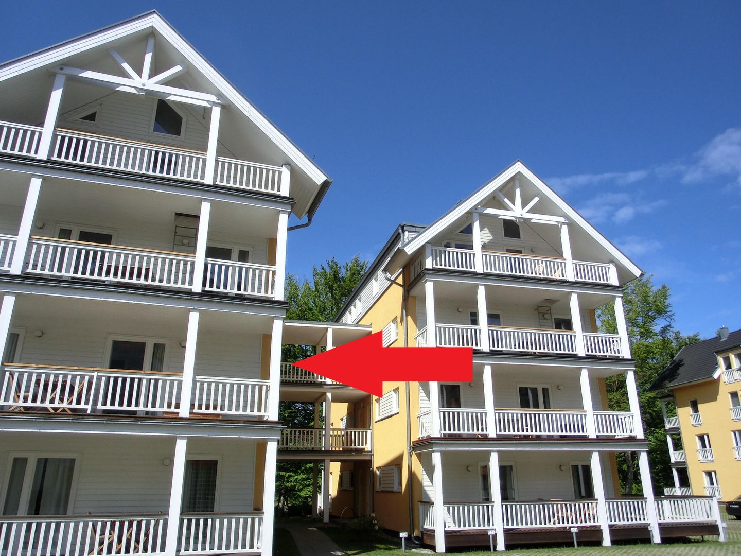  Ferienwohnung W12.1.S Graal-Müritz - Balkon