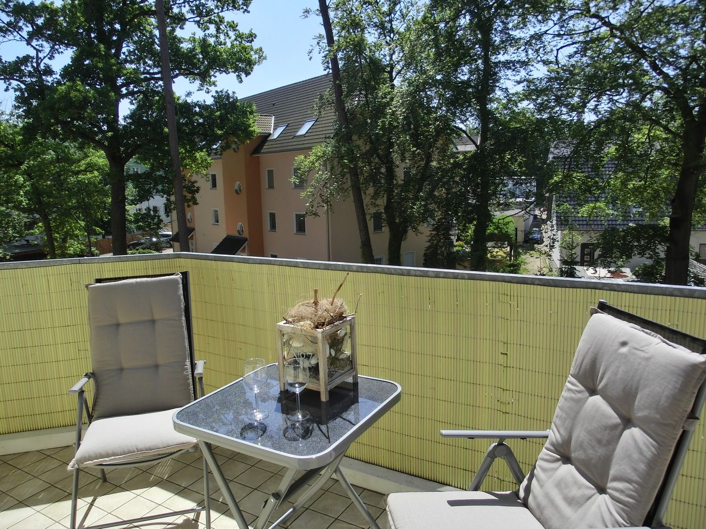  Ferienwohnung H 20 Graal-Müritz - Balkon