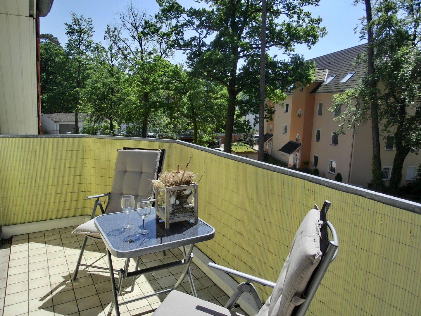 Ferienwohnung H 20 Graal-Müritz - Balkon
